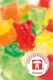Gummy bear toothfriendly web